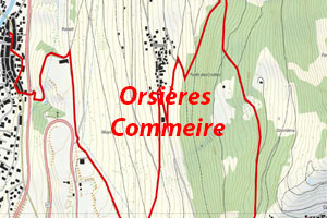 D'Orsieres à Commeire